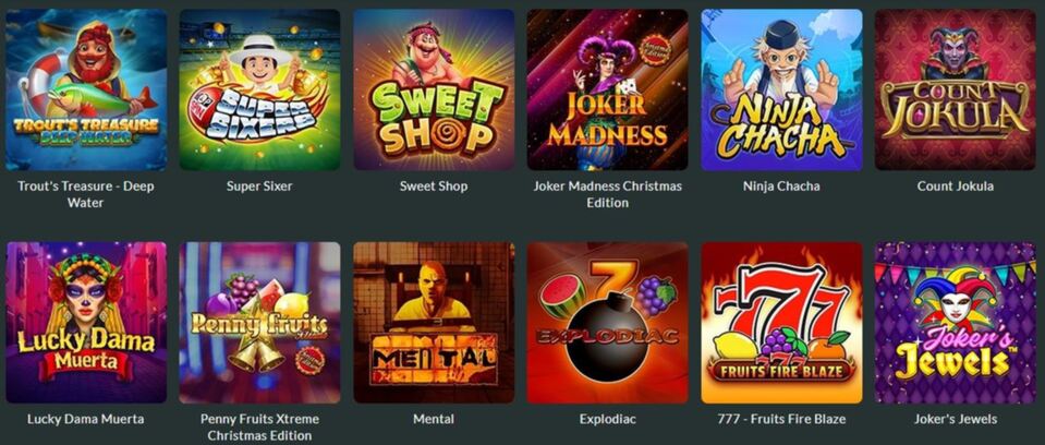 Böngészd slot gyűjteményét és válassz játékot